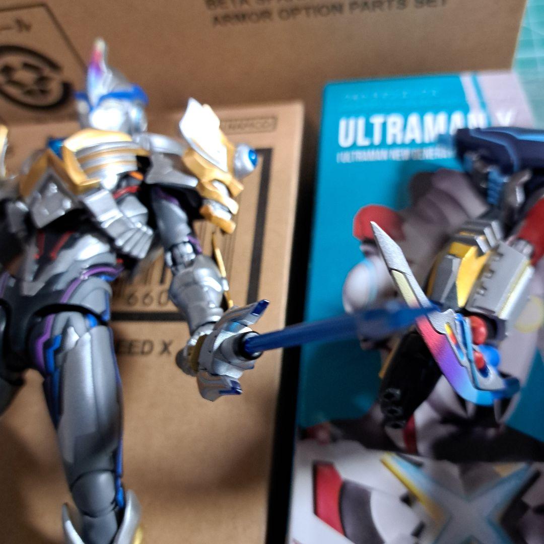 【破損あり】S.H.Figuarts　ウルトラマンエックス 3点セット売り