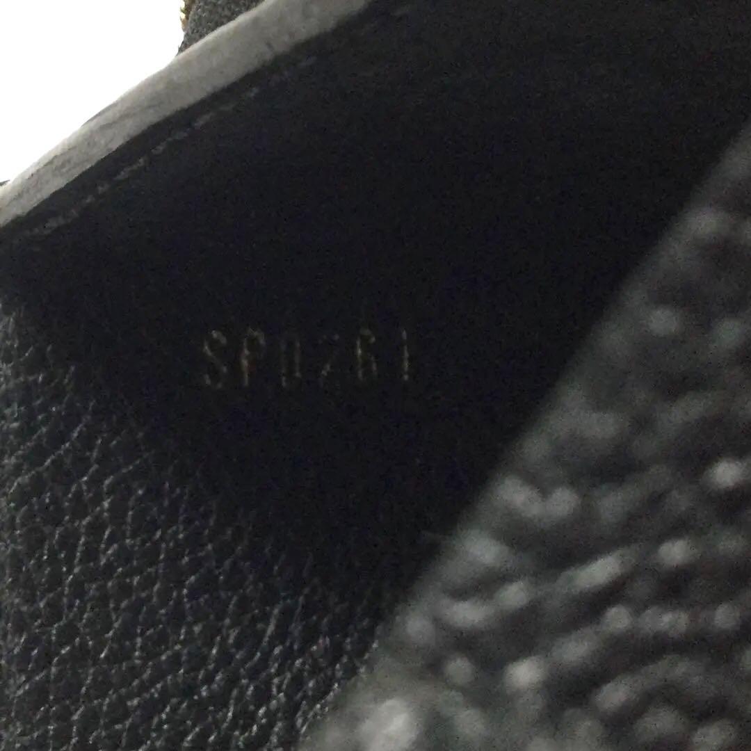 美品★ルイヴィトン　ポルトフォイユ　クレア　アンプラント　黒　二つ折り財布