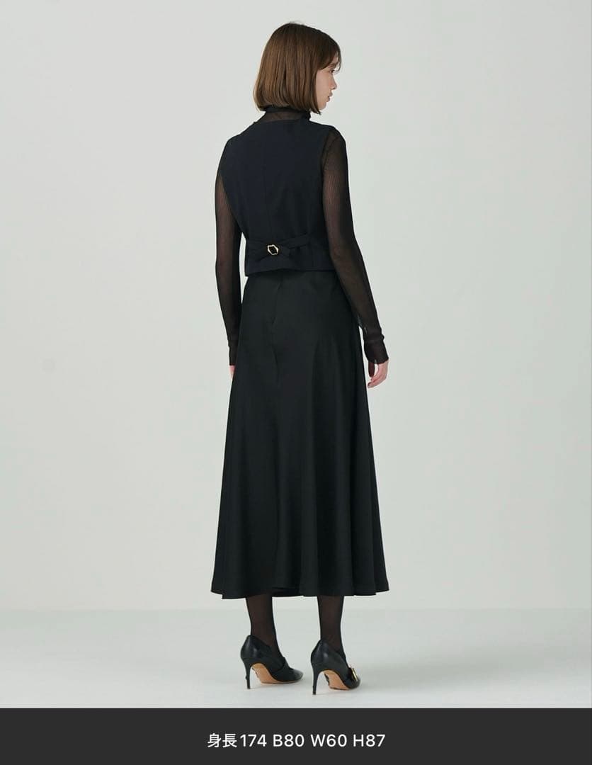 GRACE CONTINENTAL ワンピース　ドレス　ブラック