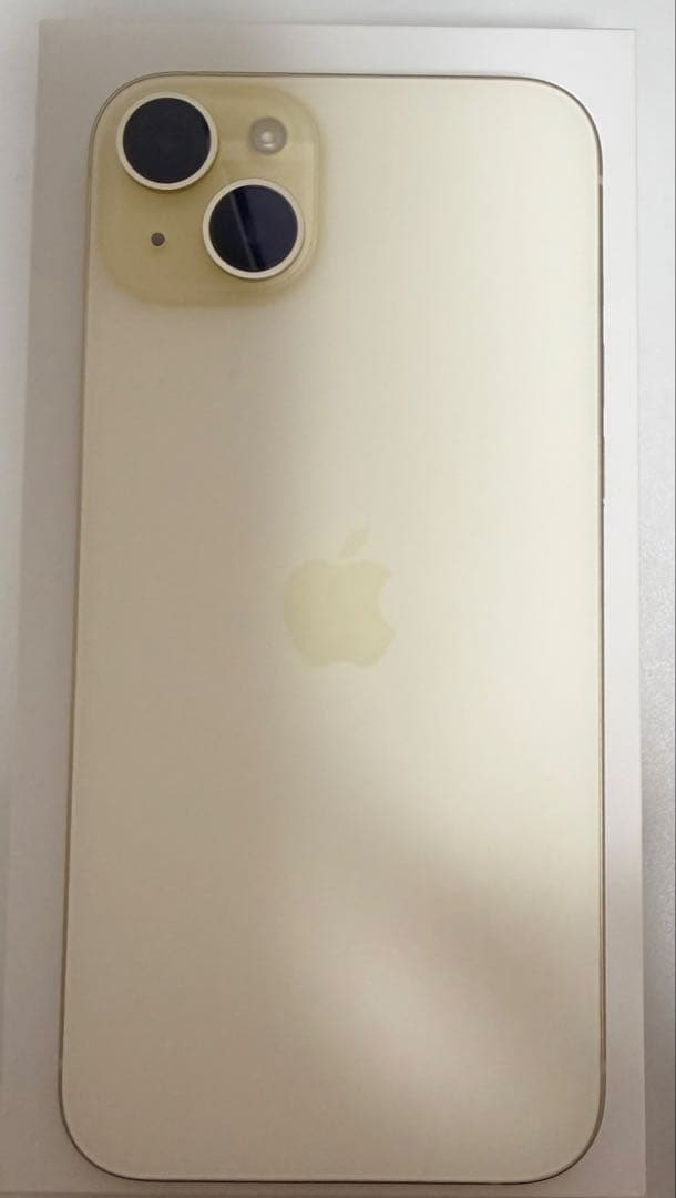 iPhone15plus 128GB イエロー SIMフリー