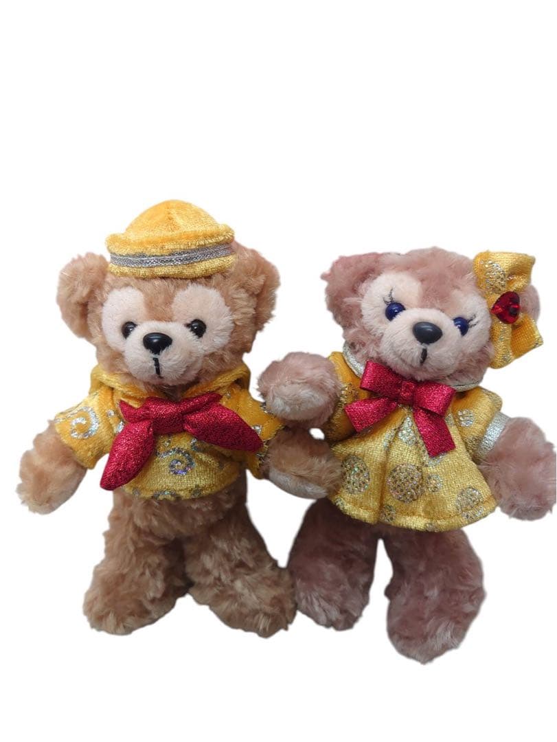 ダッフィーシェリーメイ ぬいぐるみバッジ 8点セット