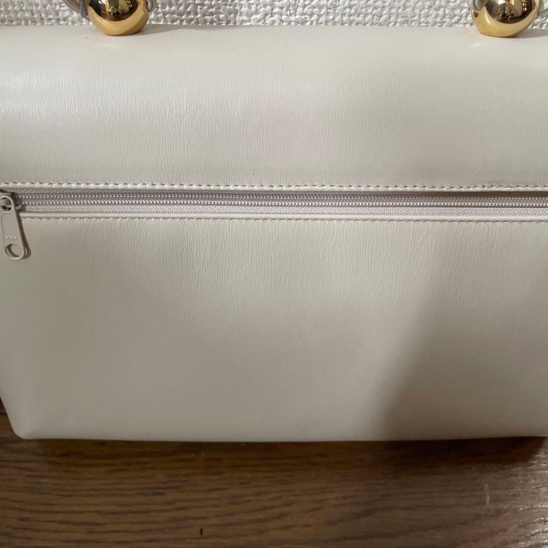 mai様　未使用　濱野　アイボリー　フォーマル　ハンドバッグ