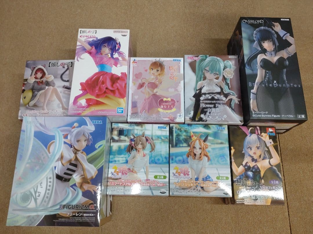 最新　含む　美少女　フィギュア　9点　初音ミク　フリーレン　ウマ娘　推しの子