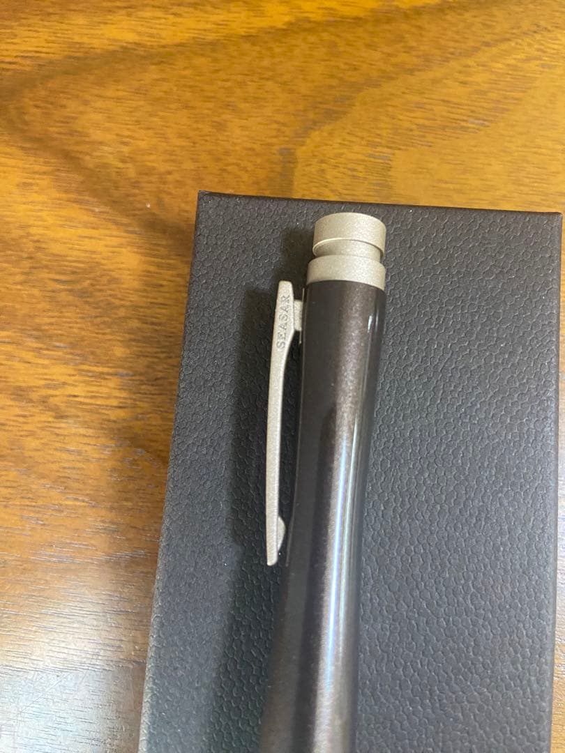 17:30まで限定値下げダークブラウンSEASAR Aeroシャーペン