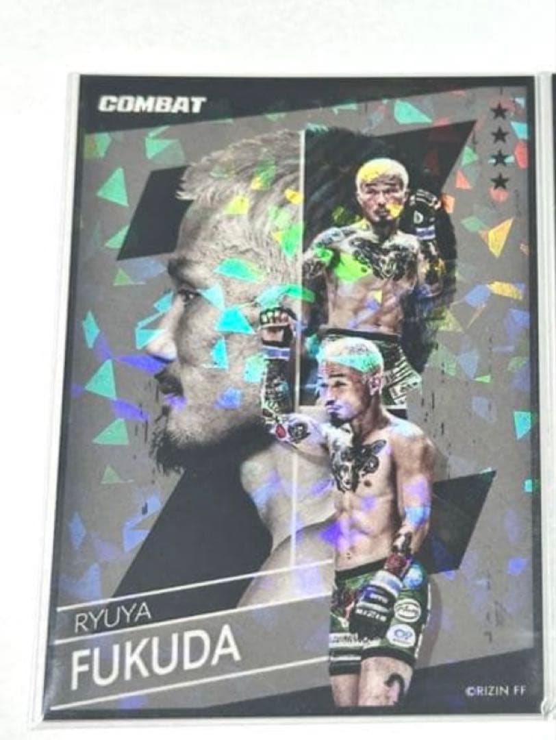 【超希少】RIZIN ライコレリアルカード　福田龍彌　安藤達也　2枚セット