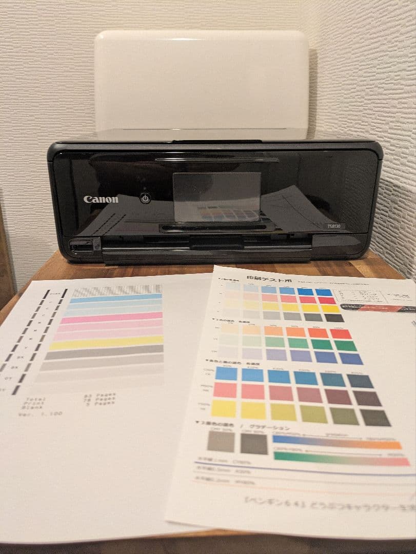 Canon PIXUS TS8130 印刷枚数 90枚 No.100