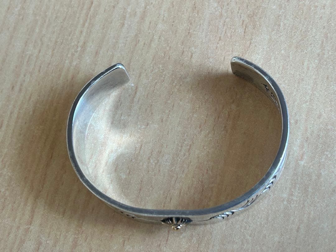 ARIZONAFREEDOM バングル 太陽神 K18 銀金 B-18b