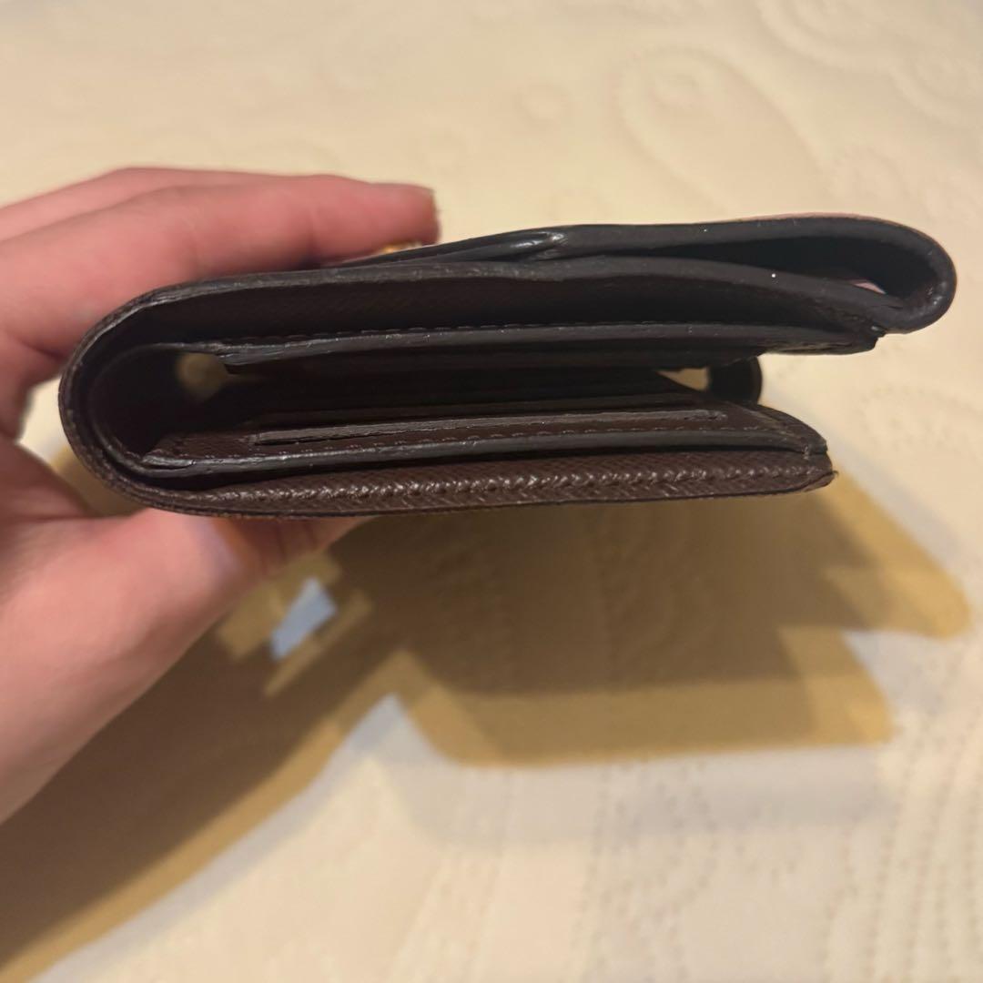 ノルマンディLouis Vuitton ダミエ ピンク二つ折り財布 即購入可