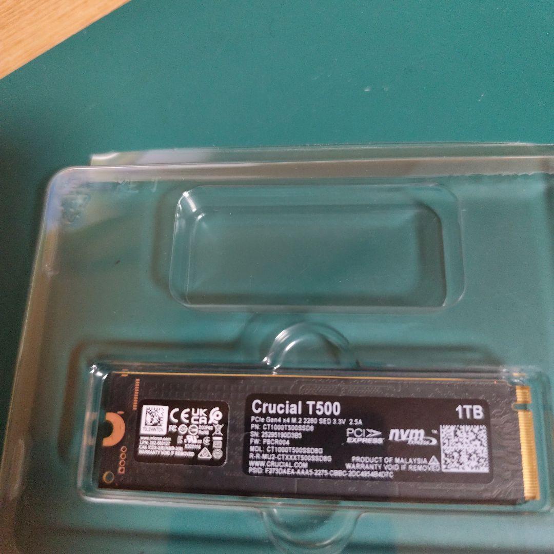 内蔵型SSD Crucial T500 PRO 1TB SSD