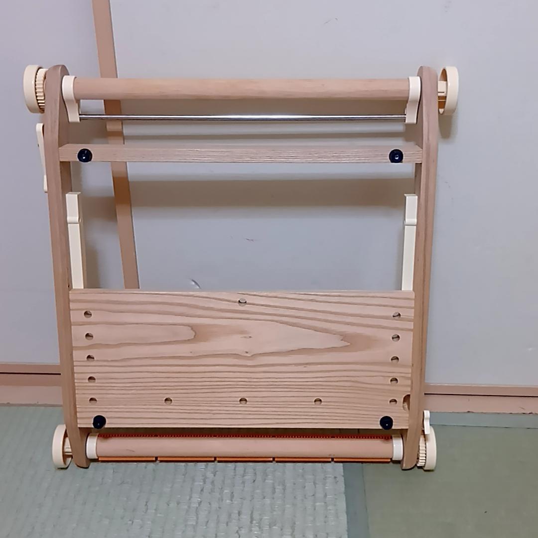 クロバー 「咲きおり」40cm 手織り機　取扱説明書付属　おまけ付き