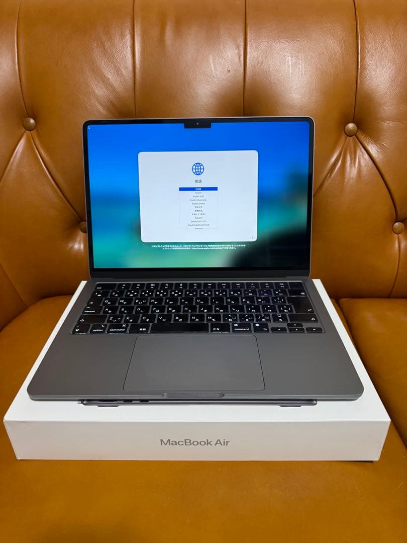 【保証有】MacBookAir M2 13インチ 16GB/512GB