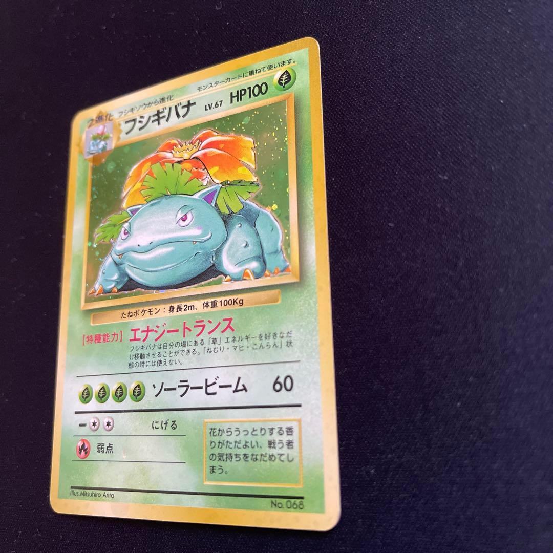 フシギバナ 初版　エラー版　マーク無し　Venusaur 旧裏