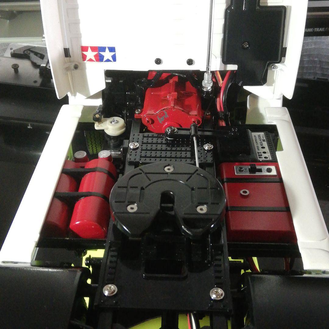 タミヤ ラジコン 1/14 タンクトレーラー メルセデス ベンツ 1838LS