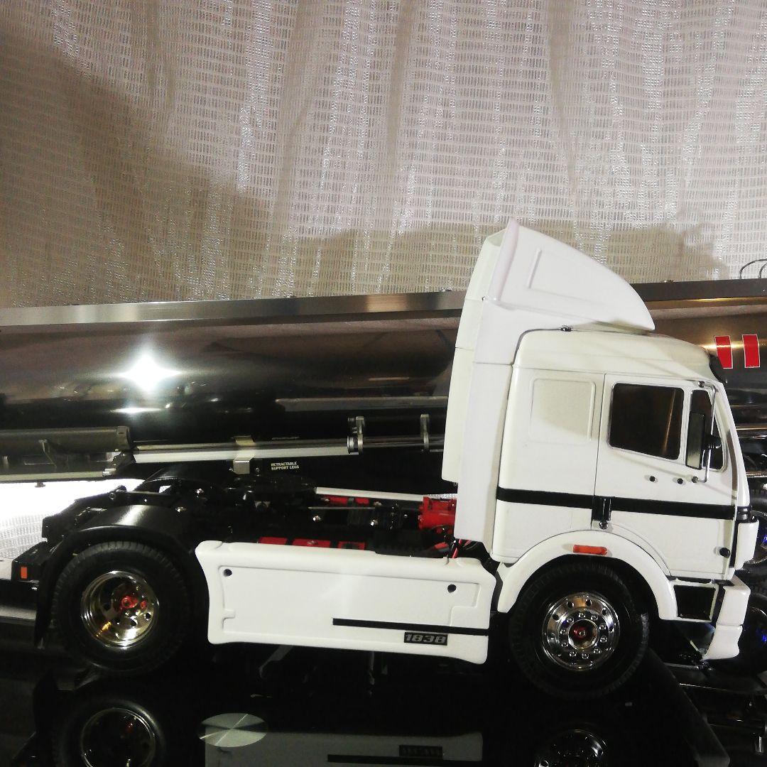 タミヤ ラジコン 1/14 タンクトレーラー メルセデス ベンツ 1838LS