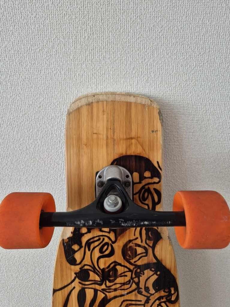 ★● ロングスケートボード LOADED バングラ 中古 ●★