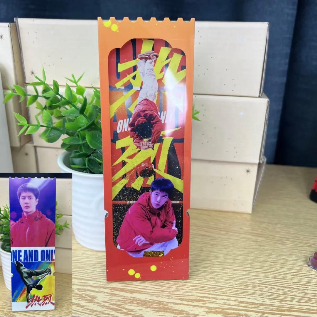 超大 王一博 肖戦 デザイン　流砂アクリル　チケット❣️9点確認用❣️1218