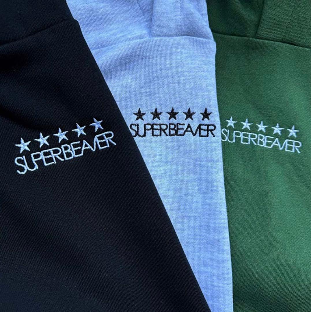 SUPER BEAVER ビックシルエットパーカー アッシュ XLサイズ