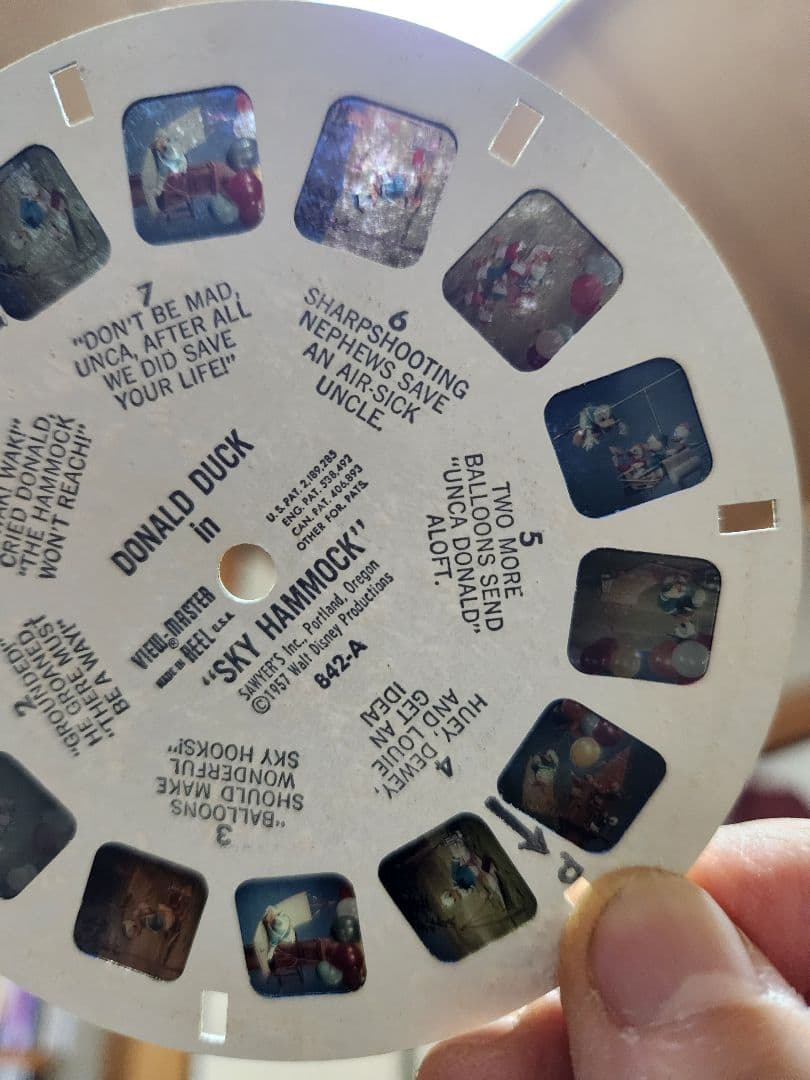 希少品！アメリカ製　　アンティーク　ディズニー　回転式スライド映写機各種