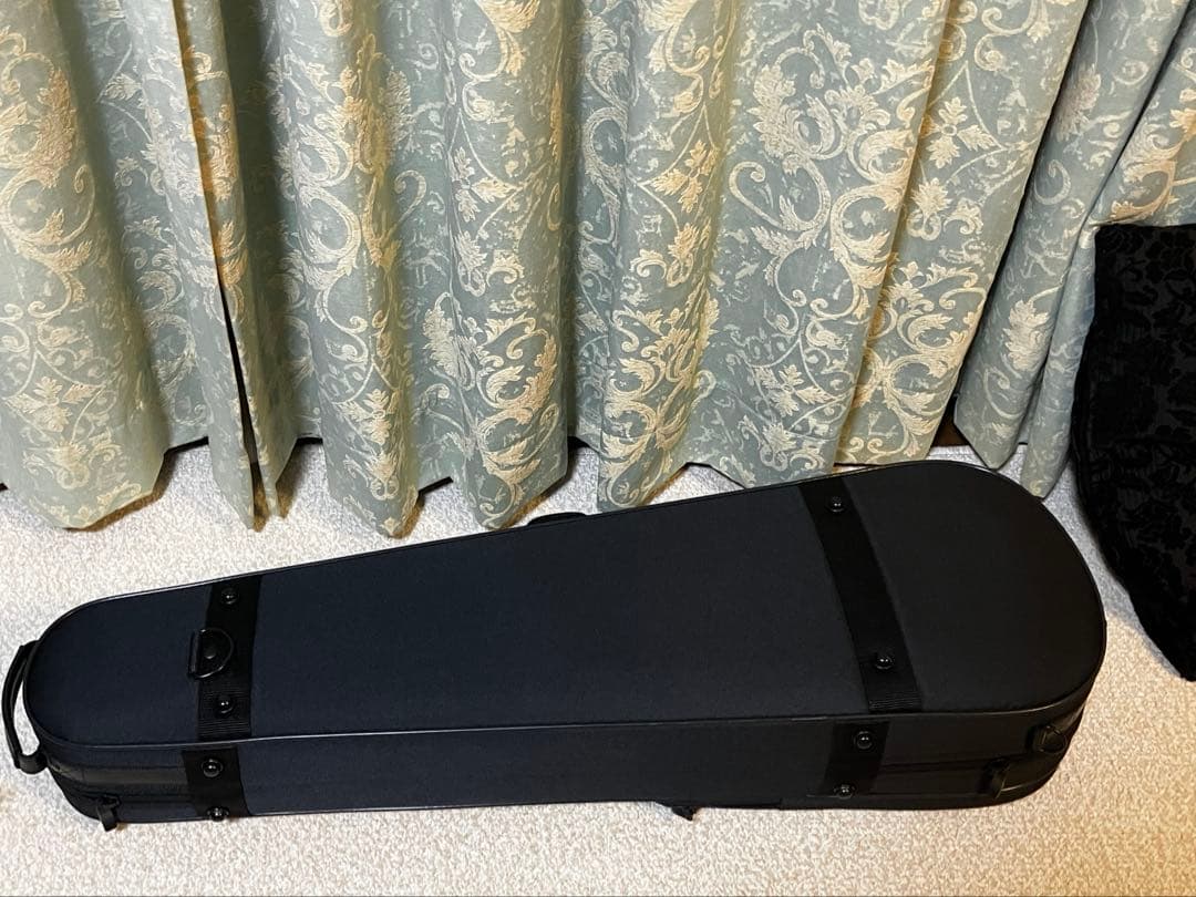 スーパーライト バイオリンケース シェイプト　(三角)型 ブラック