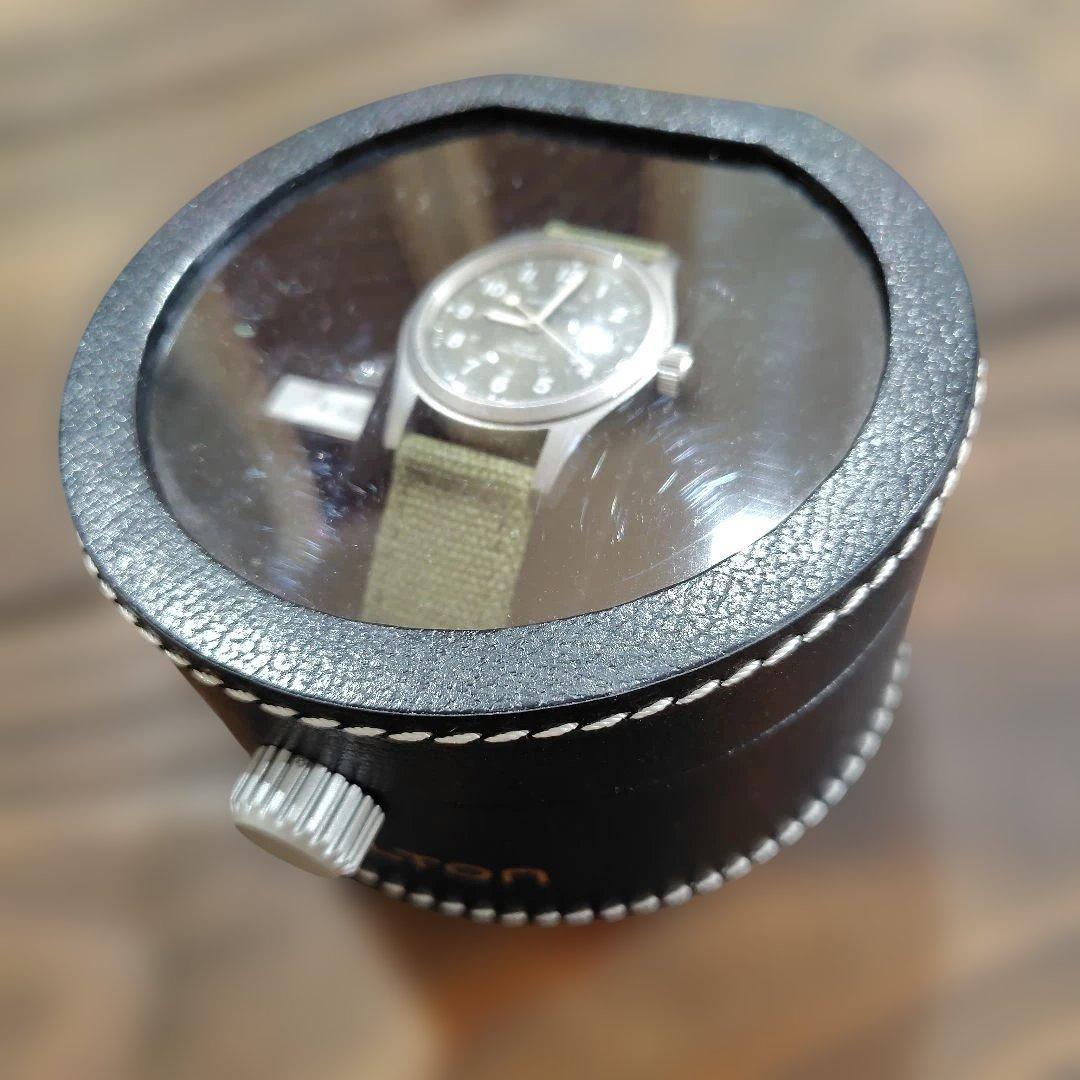 K*I様 Hamilton 　ハミルトン　手巻き時計 カーキ　Khaki　箱　ベ