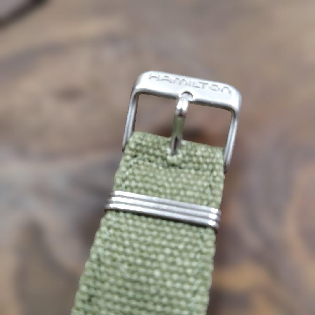 K*I様 Hamilton 　ハミルトン　手巻き時計 カーキ　Khaki　箱　ベ