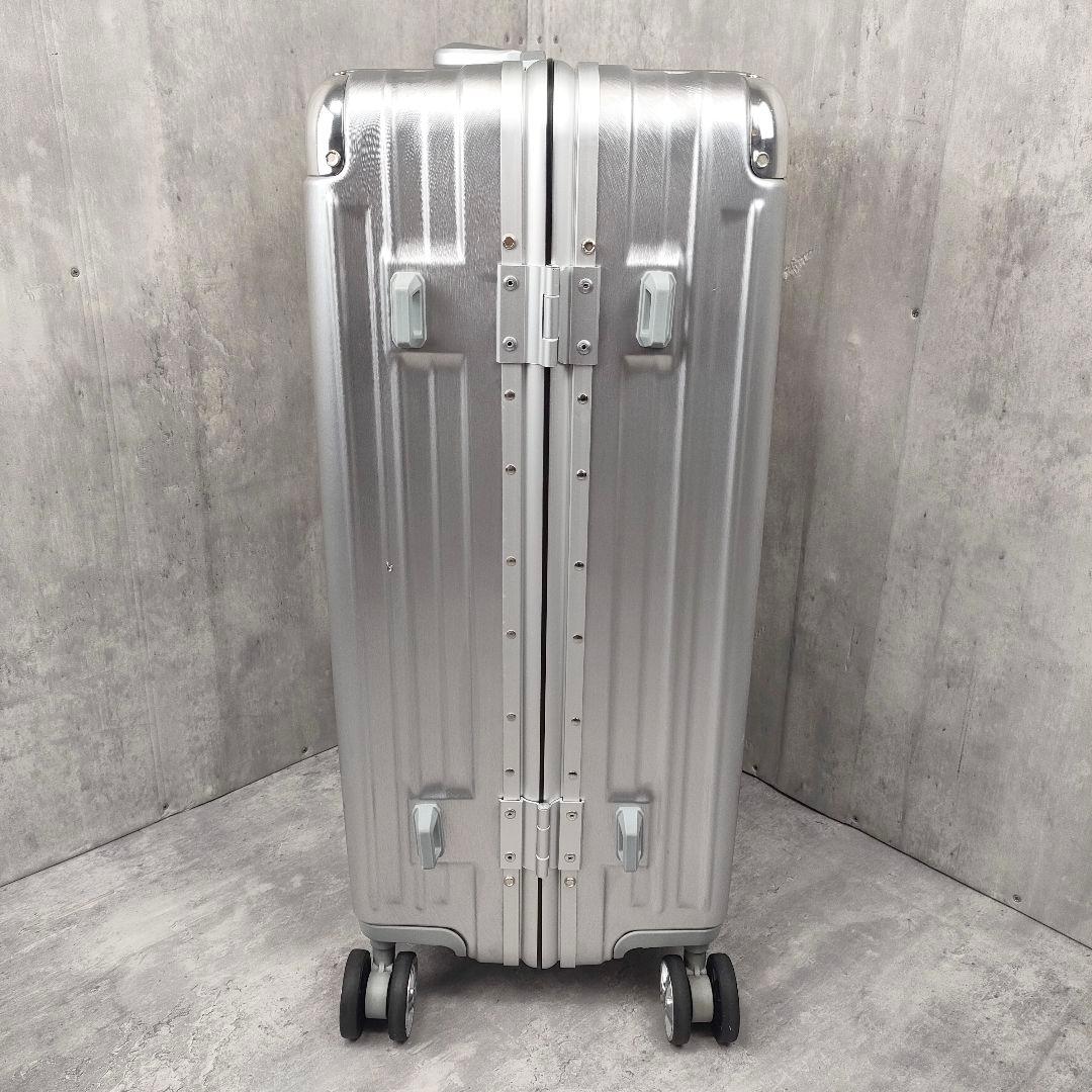 【迅速発送】siffler アルミ調 スーツケース 66L