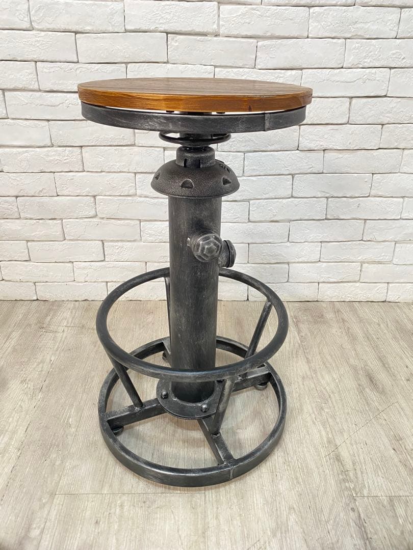 ⭐️【全国送料無料】定価5万円　ほぼ新品　 インダストリアル バースツール チェア
