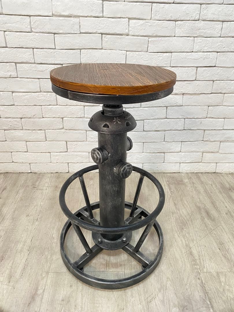 ⭐️【全国送料無料】定価5万円　ほぼ新品　 インダストリアル バースツール チェア