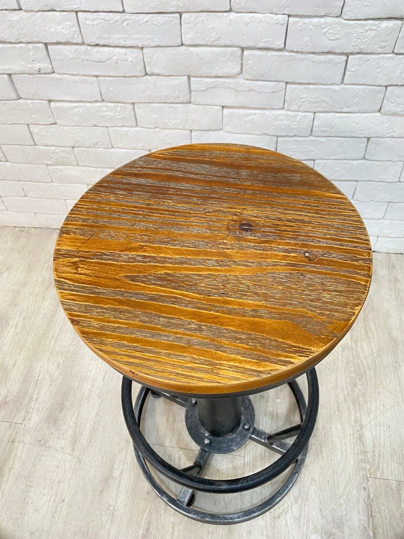 ⭐️【全国送料無料】定価5万円　ほぼ新品　 インダストリアル バースツール チェア