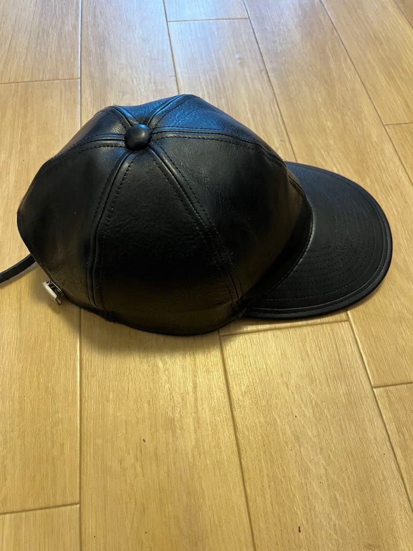 UNNAMED HEADWEAR レザーキャップ 栃木レザー 日本製 ブラック