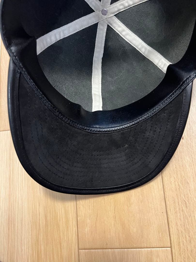 UNNAMED HEADWEAR レザーキャップ 栃木レザー 日本製 ブラック
