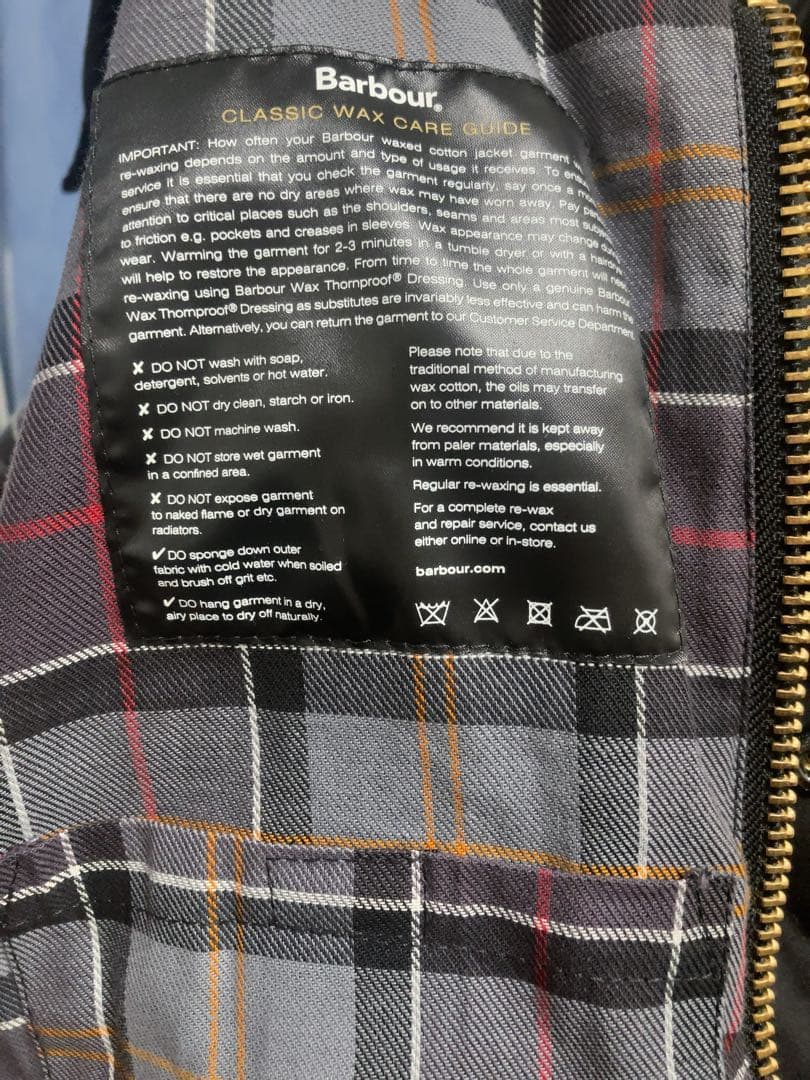 バブアー barbour スペイspey MWX1212