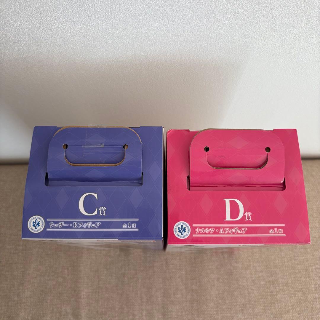 ジョジョの奇妙な冒険　一番くじ　フィギュア　6部　空条徐倫　ウェザー　アナスイ