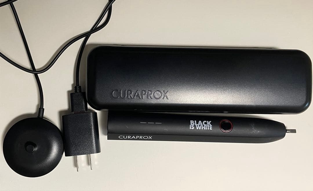 電動歯ブラシ CURAPROX HYDROSONIC BLACK IS WHITE