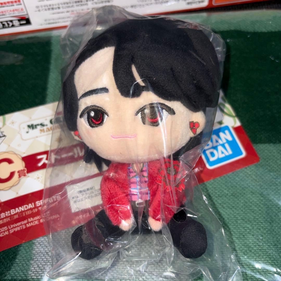 ミセス 一番くじ A賞 ぬいぐるみ大森　 B賞タペストリー　C賞ストール　セット