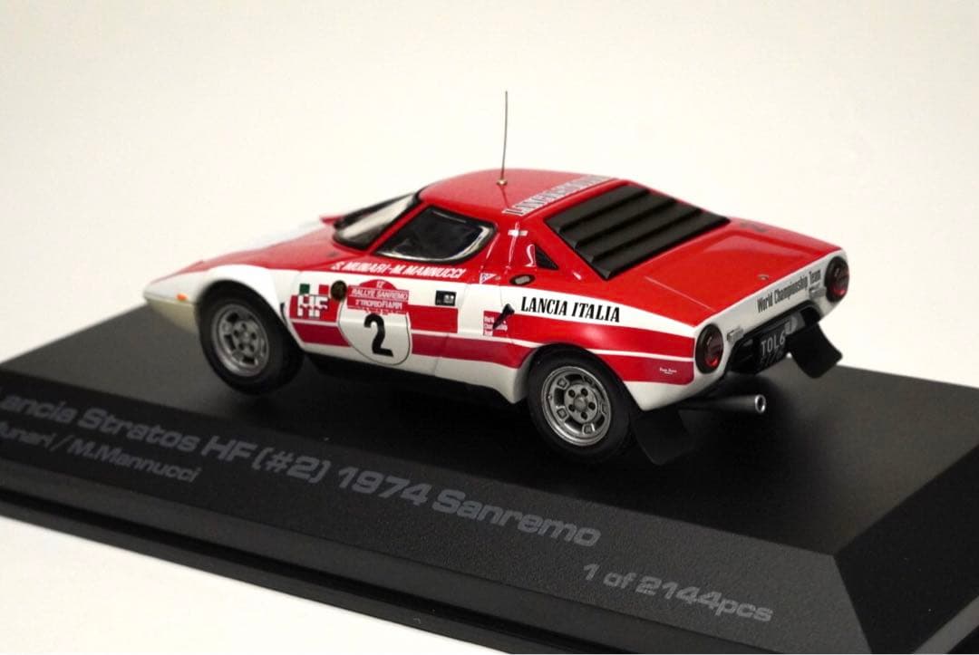 hpi ランチアストラトスHF 1974 サンレモ〈タバコデカール付〉