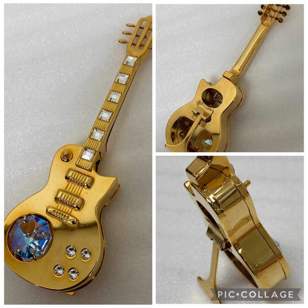 3-2673 スワロフスキー　ミニチュアハイヒール・楽器5点セット