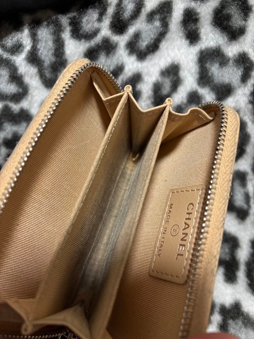 CHANEL ベージュ ケース 保存袋付き