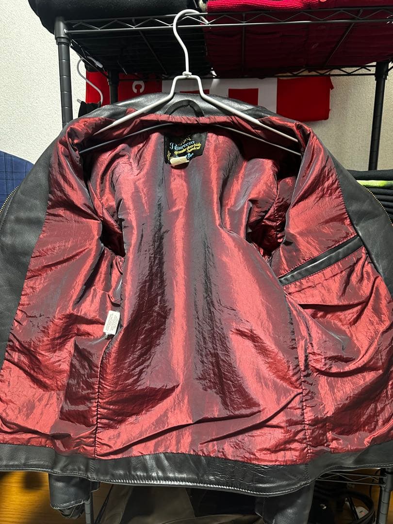 状態良Zip要交換Schott 641xx 32 サボテンタグ 90s 別注復刻