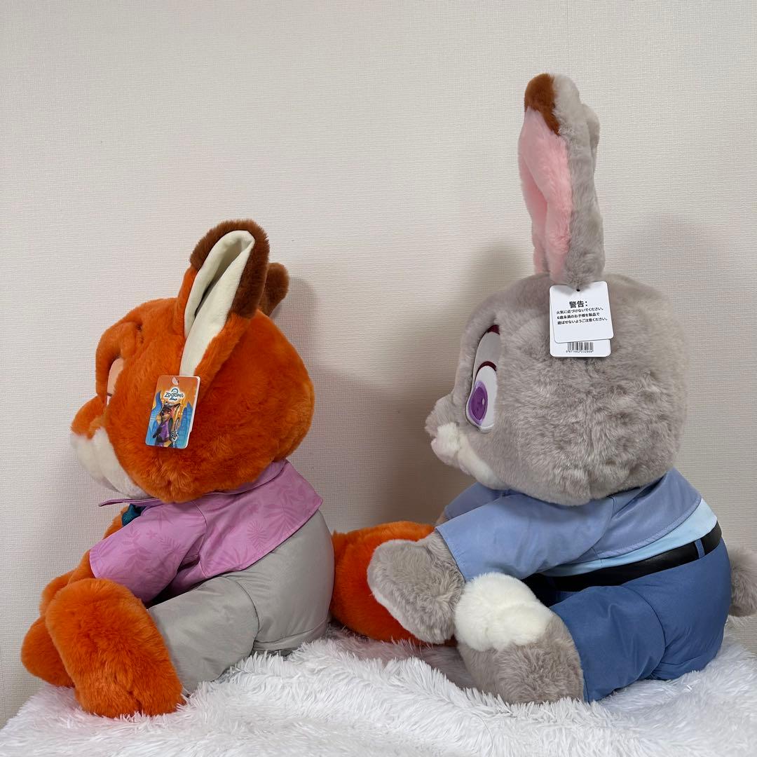 新品タグ付き ズートピア ジュディ ニック セット ブランケット入り コストコ