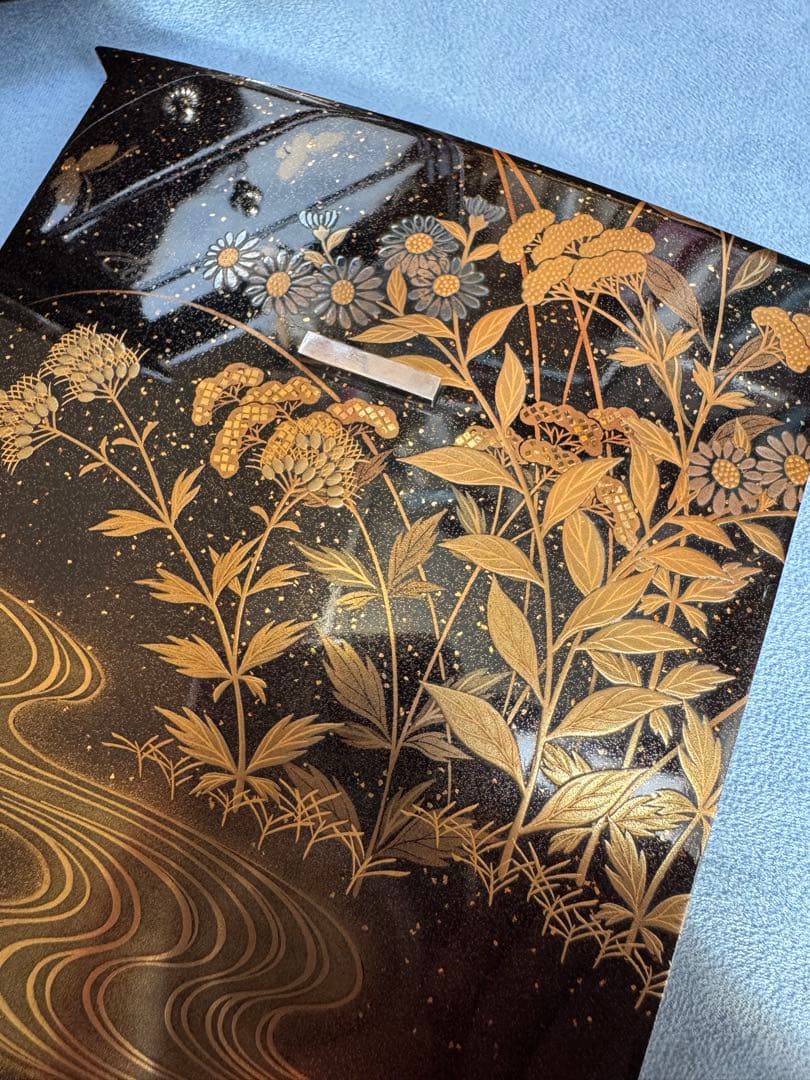 秋草蒔絵、小箪笥