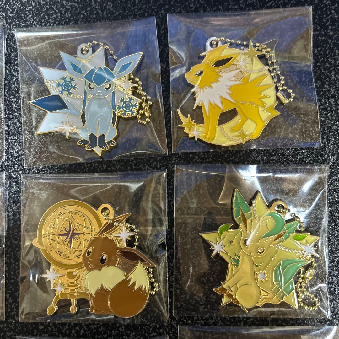 ポケモン1番くじイーブイ＆STAR rightNightメタルチャーム全9種類