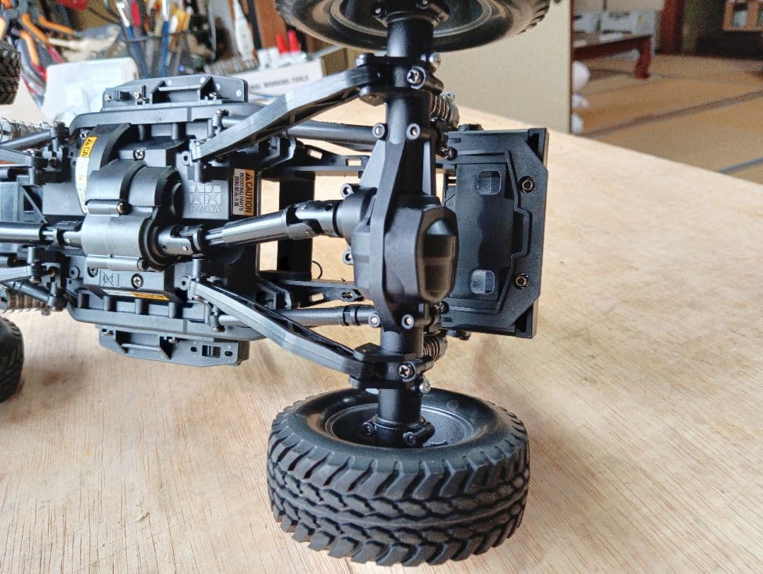 メカ付 タミヤ トヨタ ランドクルーザー 300 CC-02シャーシ ラジコン