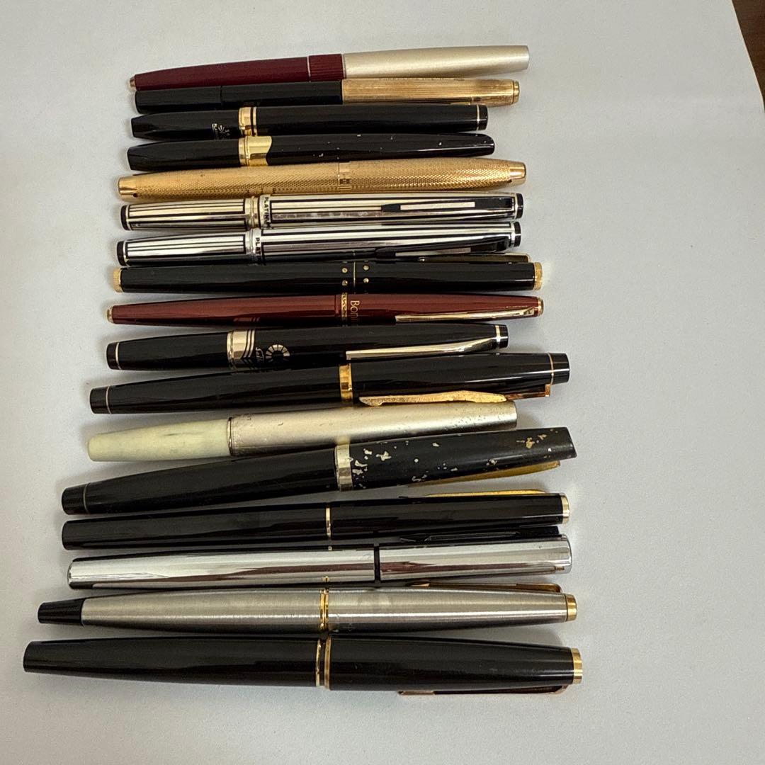 限定値下　万年筆まとめ売り　18K14KPLATINUM SHEAFER 17本