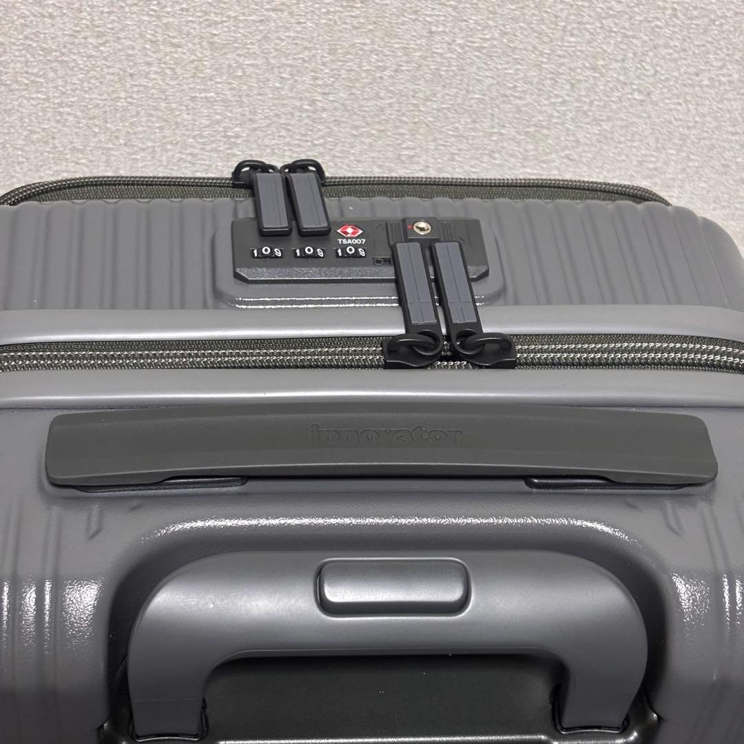 ふう【美品】イノベーター キャリーケース 38L スティールグレー