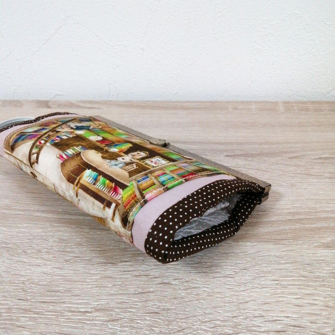 文鎮長財布、フタ付きポーチ2点のオーダー