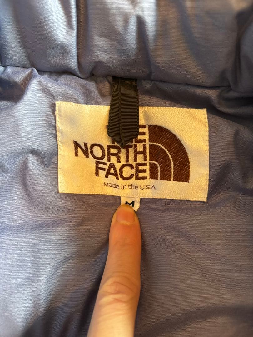 70s THE NORTH FACE 茶タグ 中綿ベスト USA製
