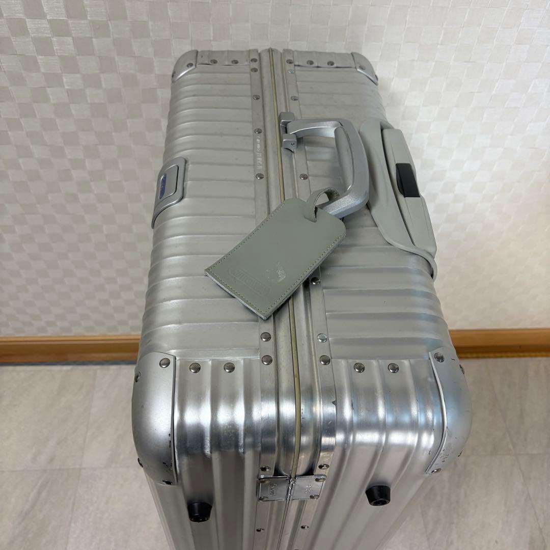 廃盤■RIMOWA リモワ 青ロゴ トパーズ 932.77 104L 4輪