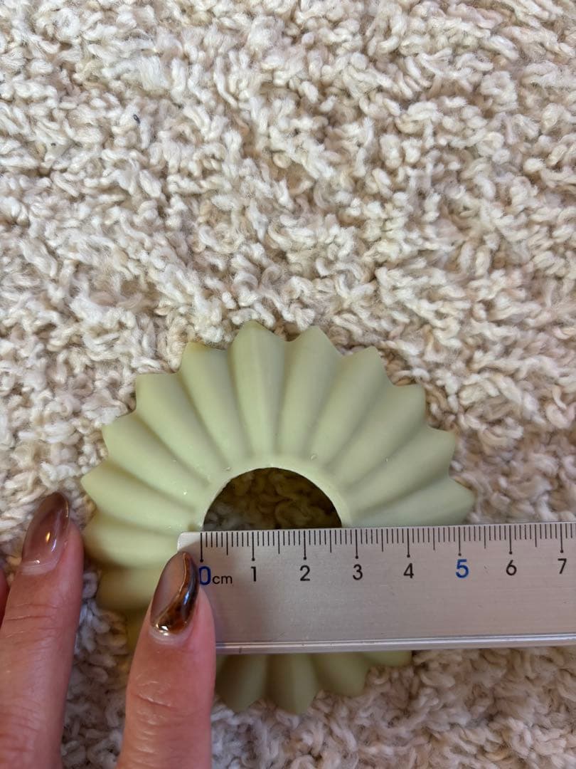 レア！カスタード　サテン　ウランガラス　アトリエランプ　シェード　アンティーク