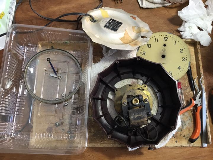 マツダ電気時計(現TOSHIBA) 60ヘルツ　昭和9年頃